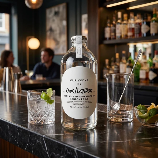 Our London Vodka FL 35 V10001 by Our London Vodka color Svart
