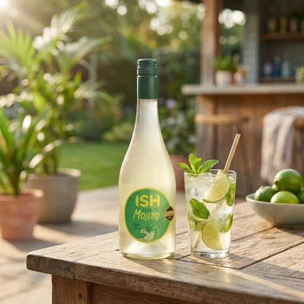 Ready-to-serve Alkoholfreier Mojito FL 75 710475-DK by Chateau color Svart