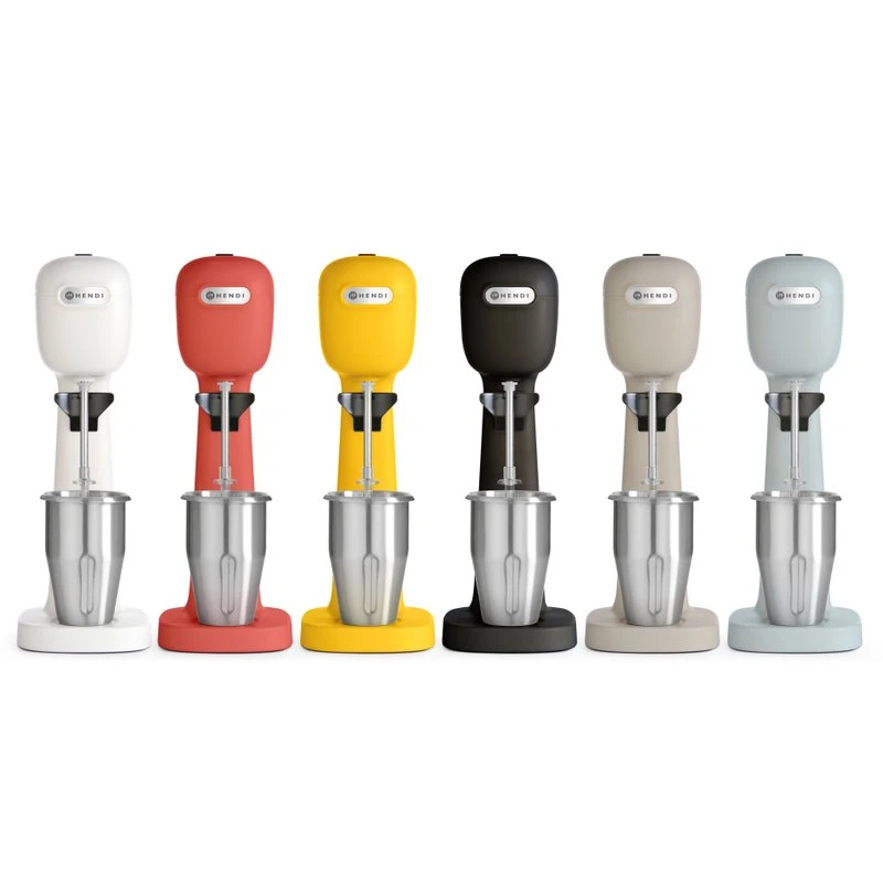 Milkshake-Mixer Schwarz, BPA-frei – Design von Bronwasser 221600 by Hendi color Vit