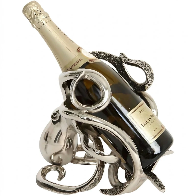 Oktopus Wein- & Champagner-Flaschenhalter OCT-BH by Culinary Concepts color Svart