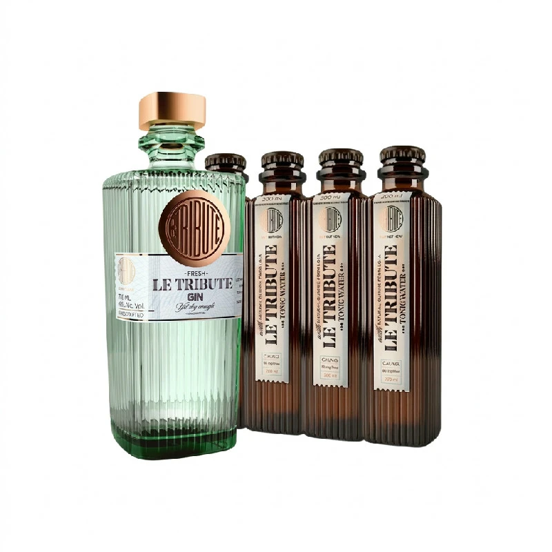 Das Tribute Gin & Tonic Paket 512632 by LETRIBUTE color Svart