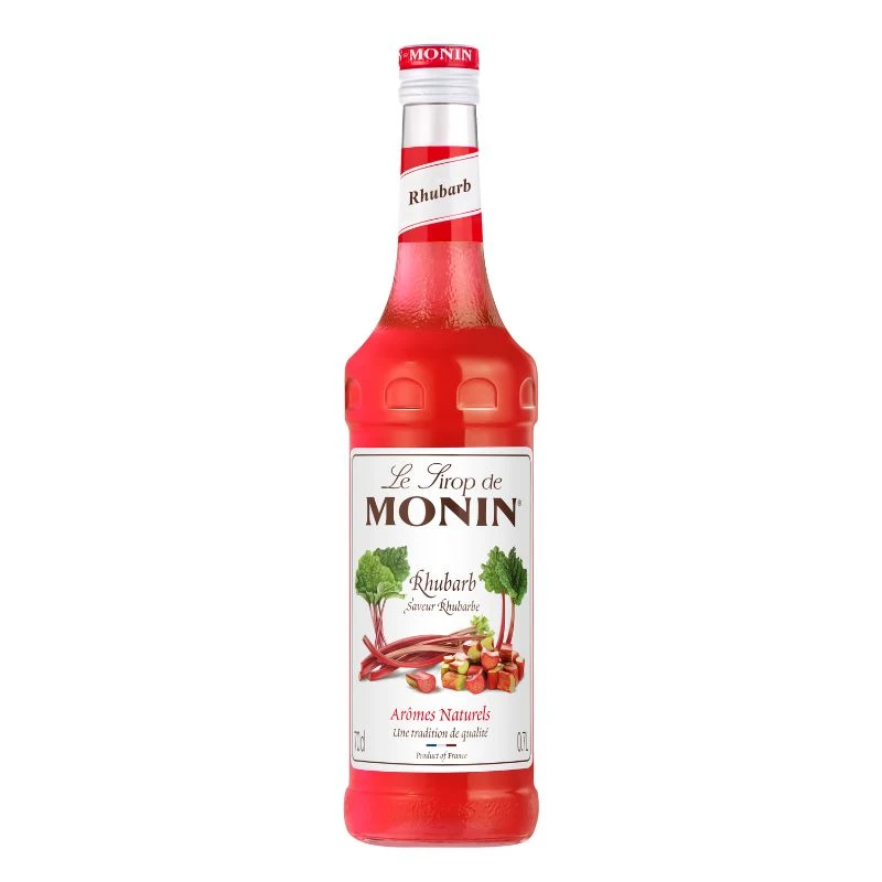 Monin Sirup Rhabarber / Rhabarber FL 70 61454 by MONIN color Svart