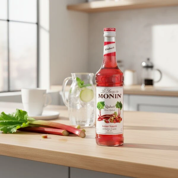 Monin Sirup Rhabarber / Rhabarber FL 70 61454 by MONIN color Svart