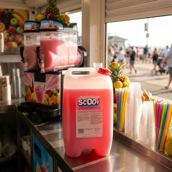 Scoop Slush-Eis-Konzentrat Candyfloss, 10L 369500 by SCOOP color Svart