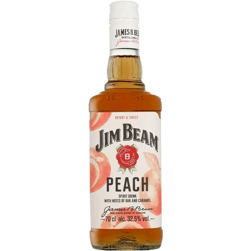 Jim Beam Peach Whiskeylikör 70 cl L-57-439-00 by JIMBEAM color Svart