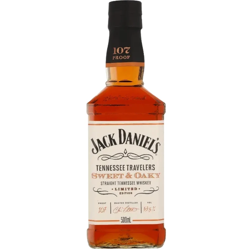 Jack Daniel's Tennessee Travelers Sweet & Oaky FL 50 L-54-580-00 by Jack Daniels color Svart