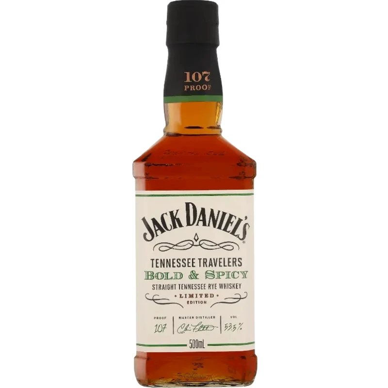 Jack Daniel's Tennessee Travelers Bold & Spicy 50 cl L-54-579-00 by Jack Daniels color Svart