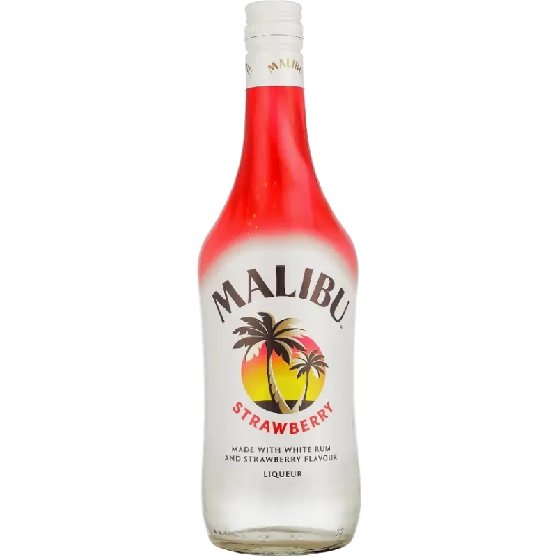 Malibu Strawberry Likör 70 cl L-62-850-00 by MALIBU color Svart