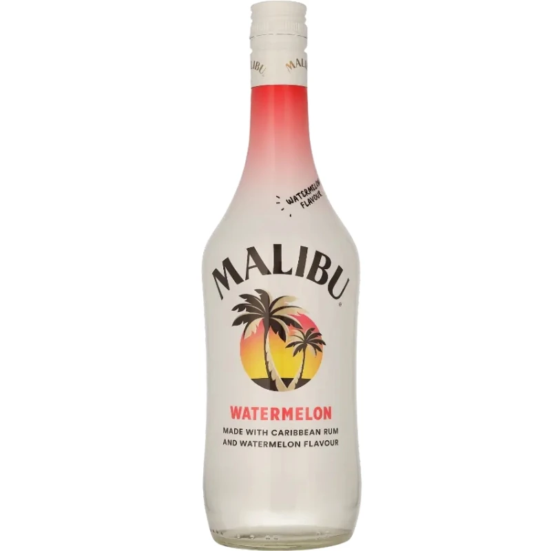 Malibu Watermelon Likör 70 cl L-51-355-00 by MALIBU color Svart