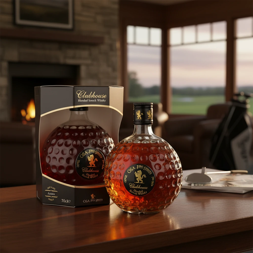 Old St. Andrews Clubhouse Whisky - Octopack FL 70 L-52-157-00 by Barlife color Svart