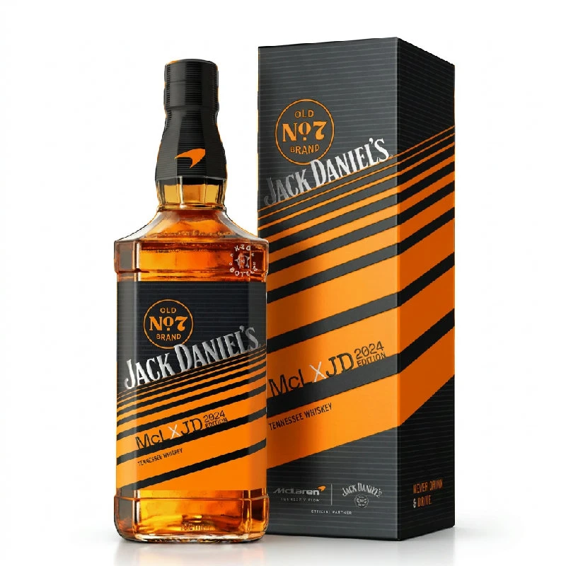 Jack Daniel's McLaren X JD Limited Edition 2024 + GB 40% 1 Liter L-64-655-00 by Jack Daniels color Svart