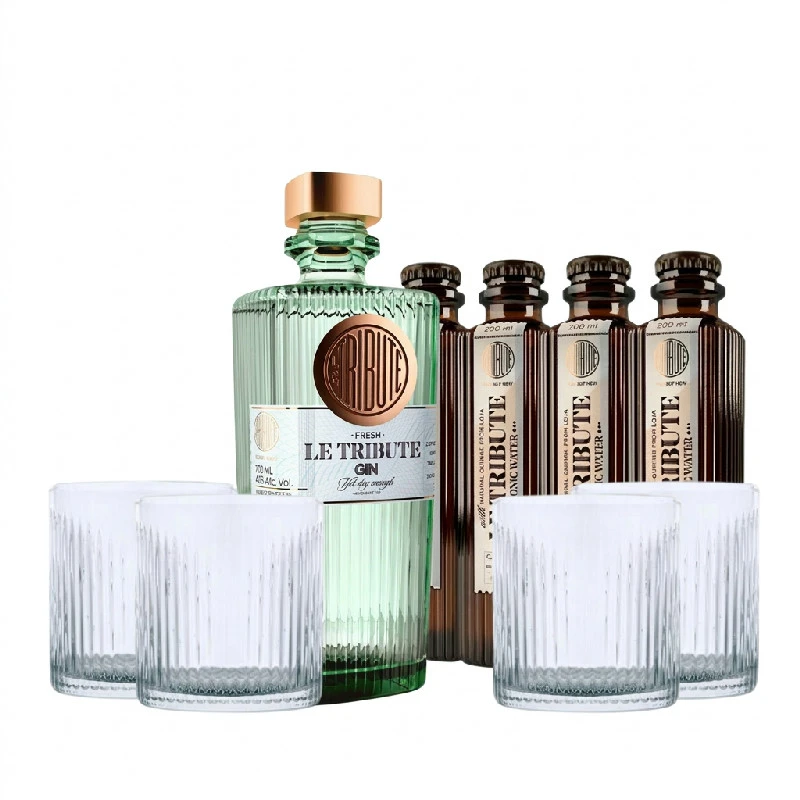 Le Tribute Gin & Tonic Paket 1 512633 by LETRIBUTE color Svart