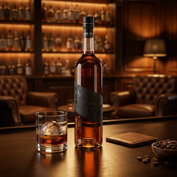 Salvadoreño 100 Proof American Rye Whiskey 70 cl WU30000-AF by Ron Colon color Svart