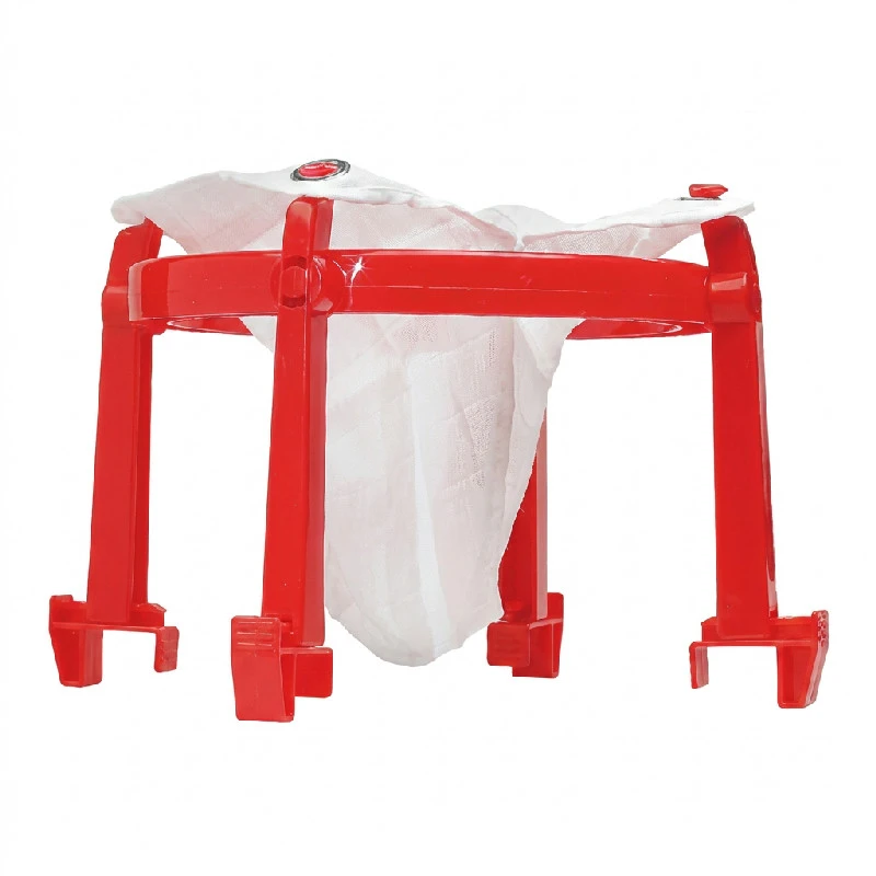 Passierständer mit Beutel, Rot 7001119  color Svart