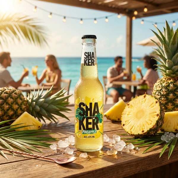 Cult Shaker Ananas FL 27,5CL 31256 by CULT color Svart