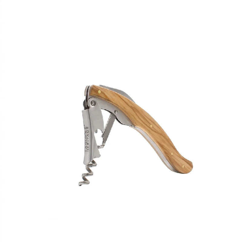 LAGUIOLE Kellnermesser Olivenholz 40271008 by Laguiole color Svart