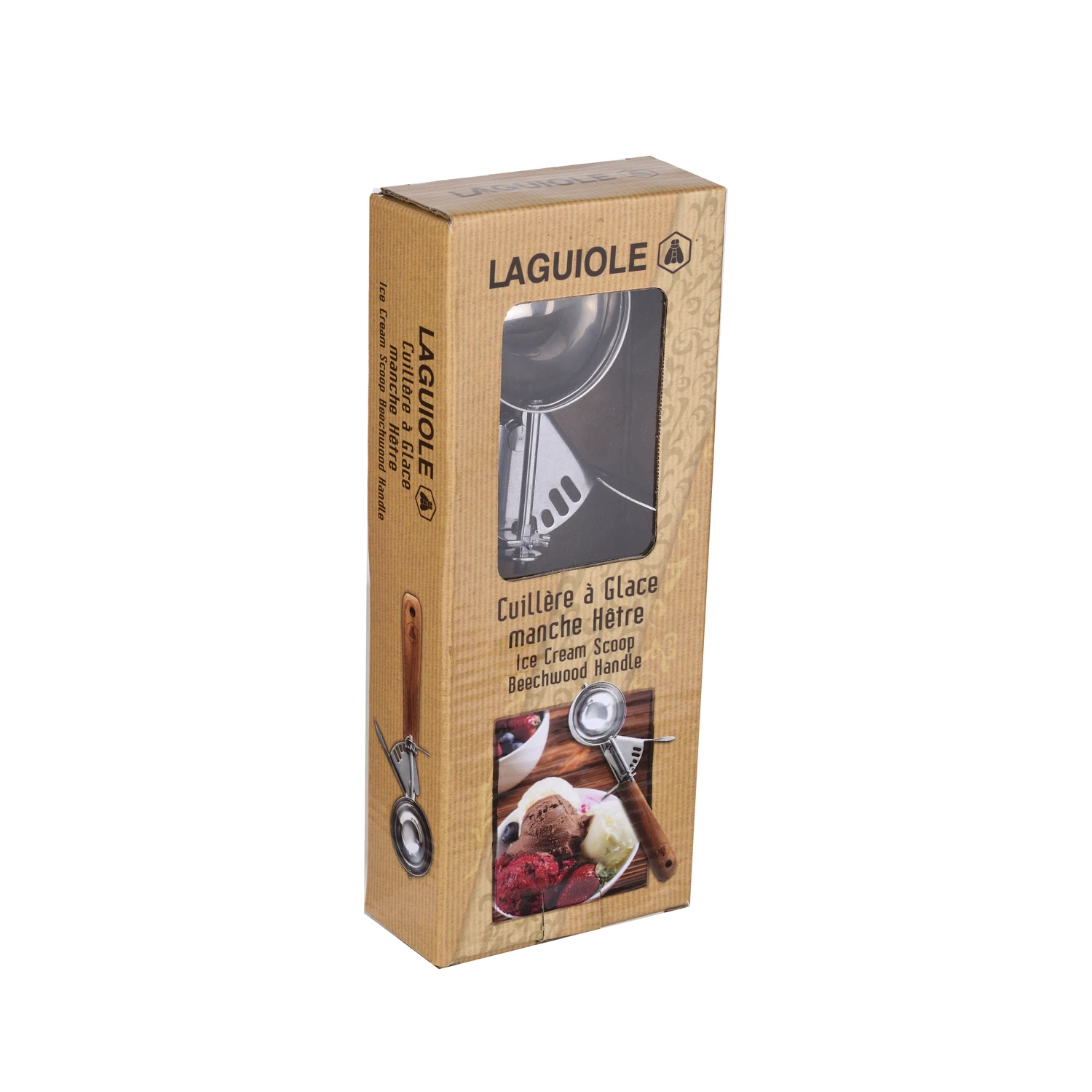 LAGUIOLE Eislöffel Buchenholz 40269094 by Laguiole color Svart