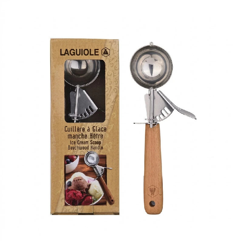 LAGUIOLE Eislöffel Buchenholz 40269094 by Laguiole color Svart