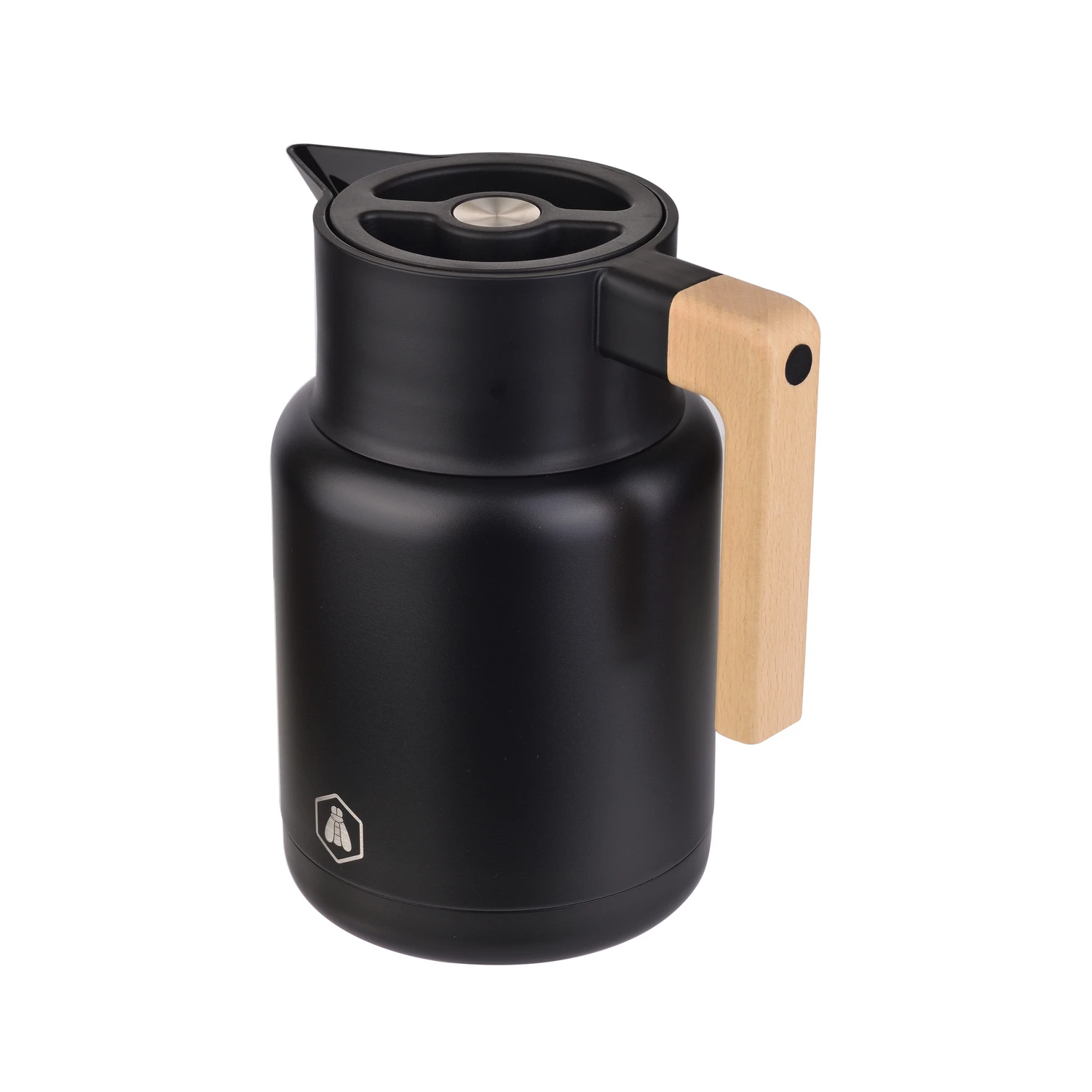 Laguiole Isolierkanne Schwarz 1,2 l 40269099 by Laguiole color Svart