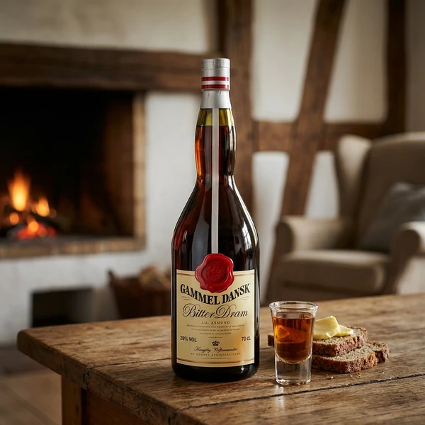 Gammel Dansk Bitter Dram FL 70 62041 by GAMMELDANS color Svart