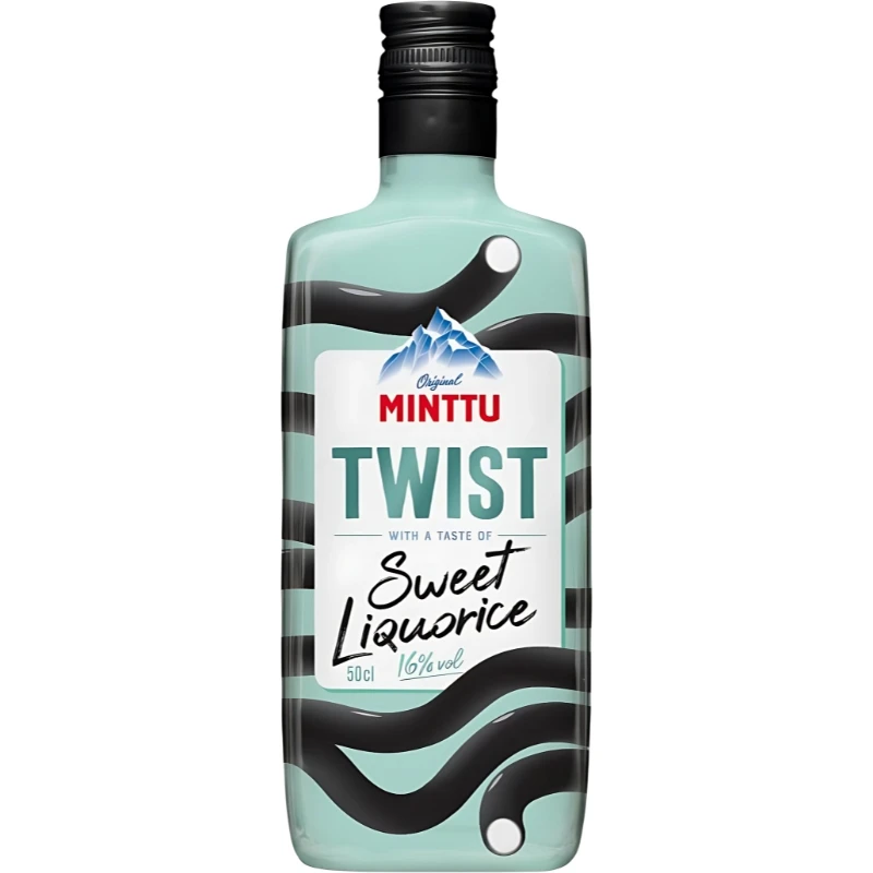 Minttu Twist Süßes Lakritz FL 50 64223 by MINTTU color Svart