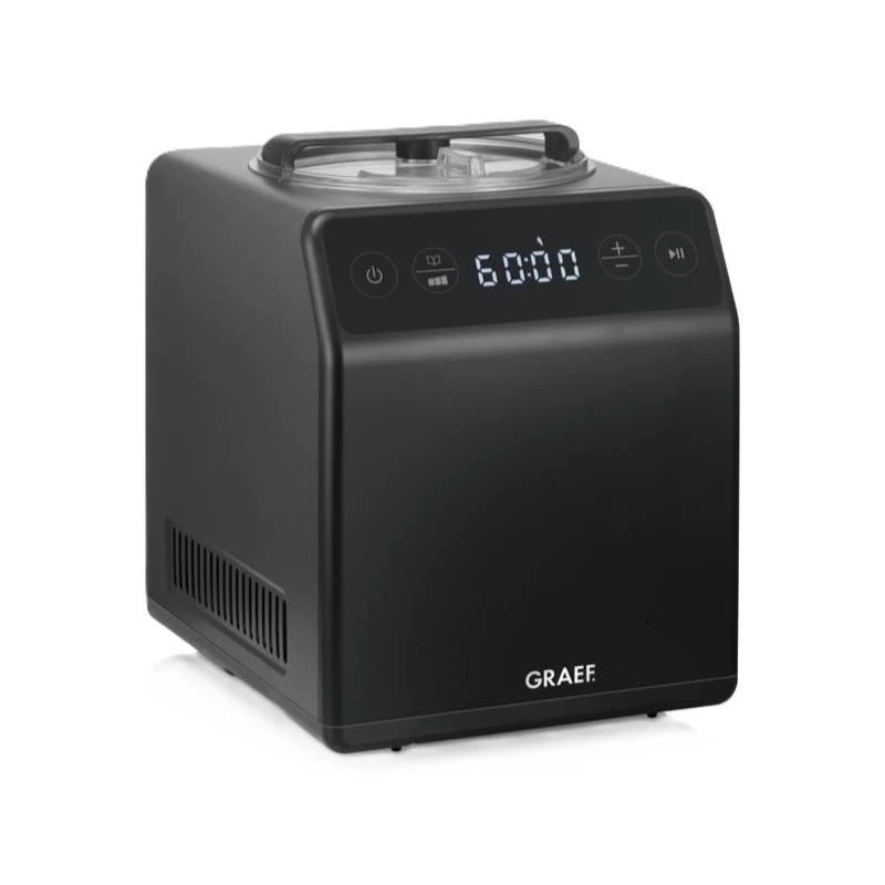 Graef Eismaschine mit Kompressor 2 L - Iron Mica GRIM706EU by Graef color Svart