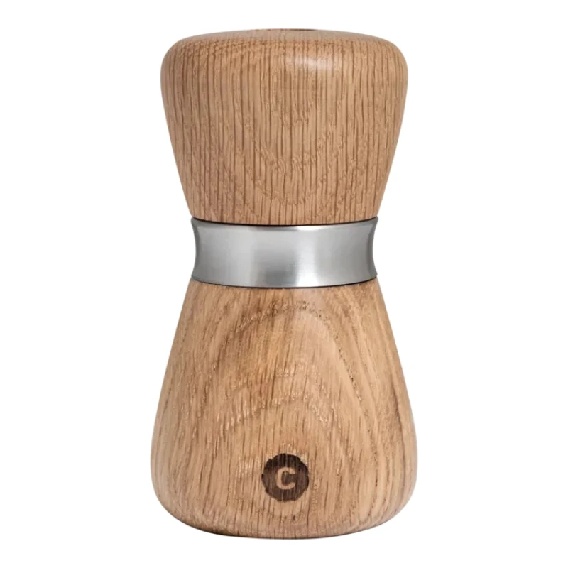 CrushGrind Salz- und Pfeffermühle Kyoto Eiche 10 cm 23195003 by CrushGrind color Bruin