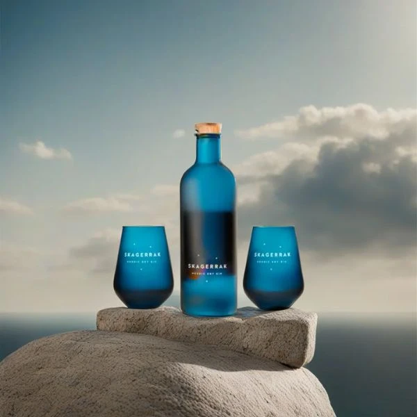 Skagerrak Nordic Dry Gin FL 70 51500 by Skagerrak color Svart