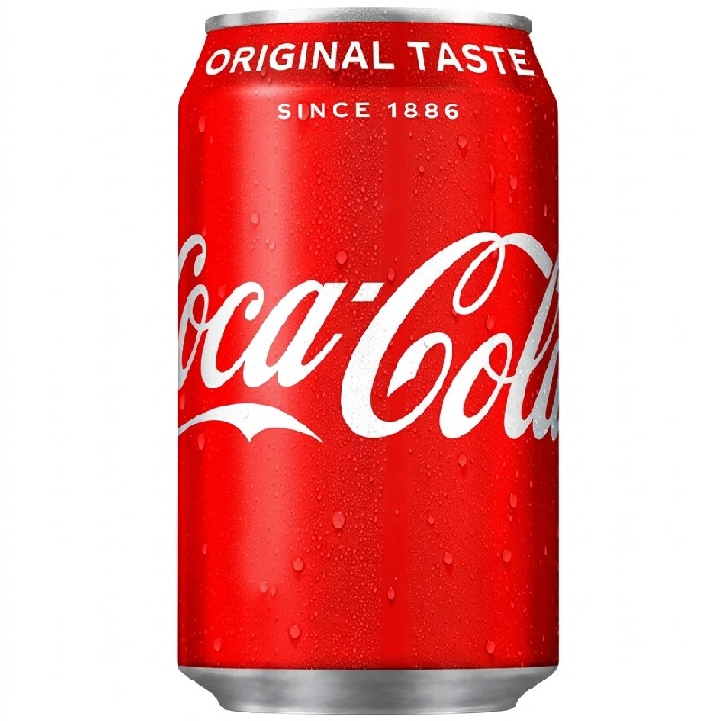 Coca Cola Classic Dose 33 cl. 65387 by COCACOLA color Svart