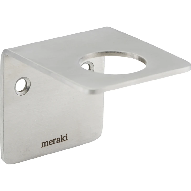 Meraki Wandhalterung, Gebürstetes Silber-Finish 308580100 by Meraki color Svart