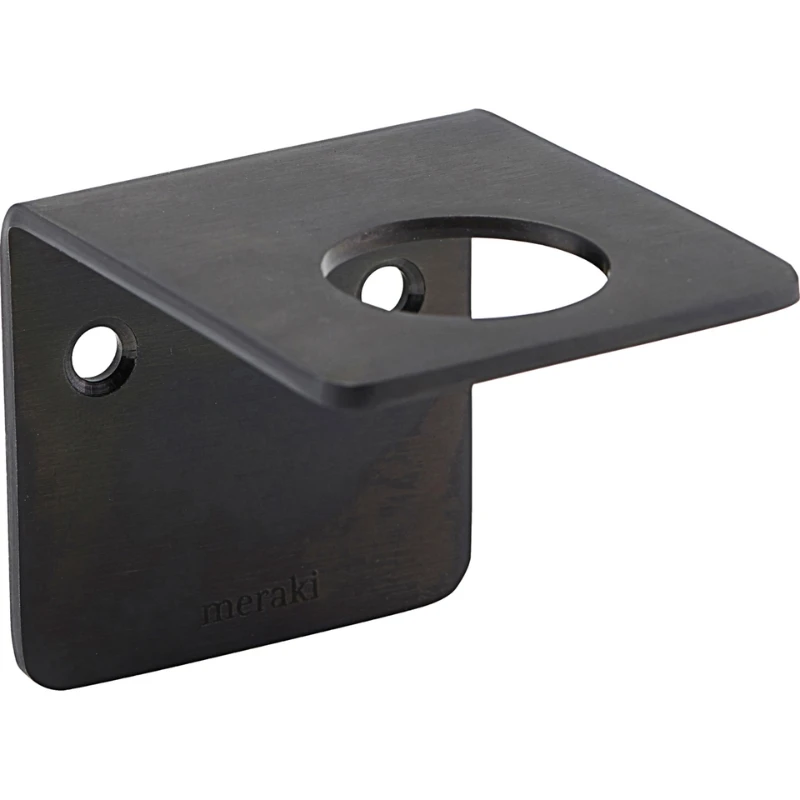 Meraki Wandhalterung, Gebürstetes Schwarz 308580102 by Meraki color Svart