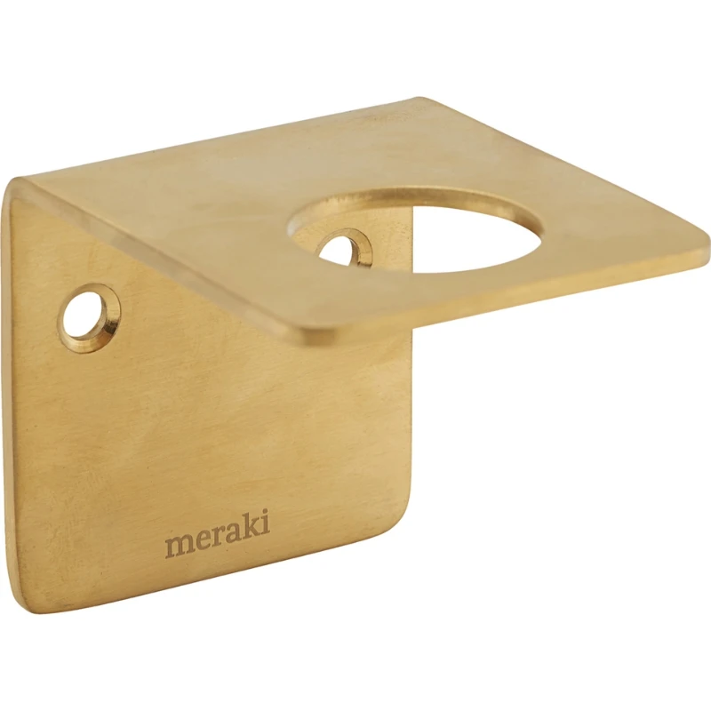 Meraki Wandhalterung, gebürstetes Messing-Finish 308580101 by Meraki color Svart