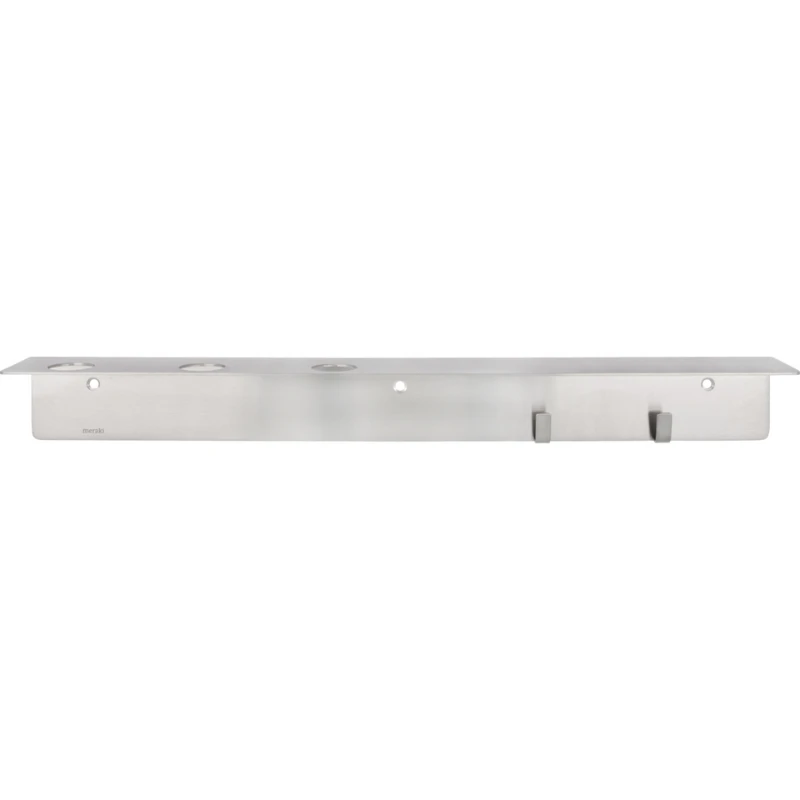 Meraki Flaschenhalterung mit Haken, Gebürstetes Silber-Finish 308580104 by Meraki color Svart