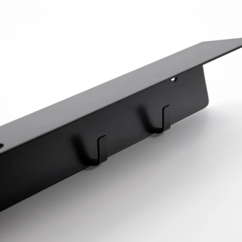 Meraki Flaschenhalter mit Haken, Gebürstetes schwarzes Finish 308580105 by Meraki color Svart