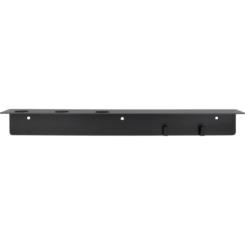 Meraki Flaschenhalter mit Haken, Gebürstetes schwarzes Finish 308580105 by Meraki color Svart