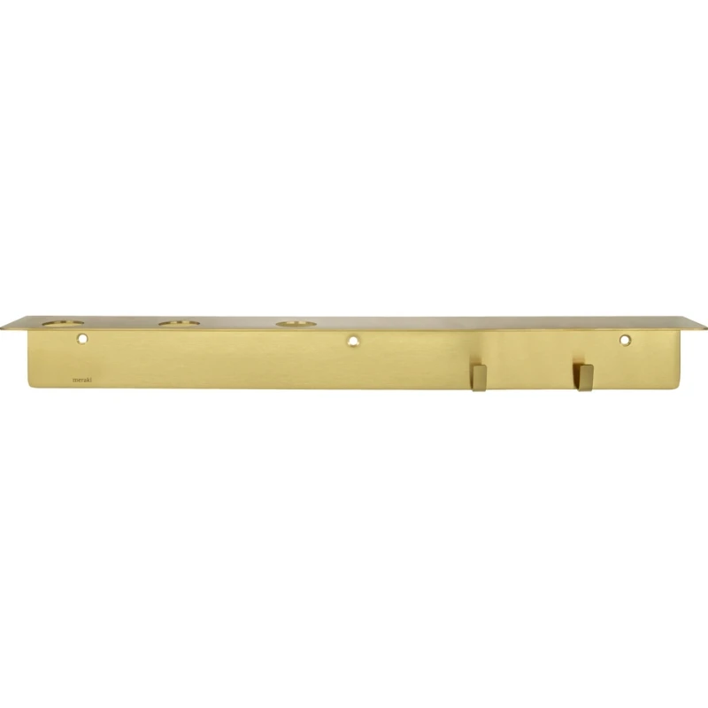 Meraki Flaschenhalter mit Haken, Gebürstetes Messing-Finish 308580106 by Meraki color Svart