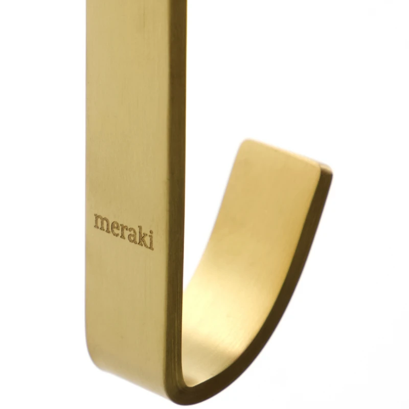 Meraki Haken, MKThapsus, Gebürstetes Messing-Finish 308580110 by Meraki color Svart