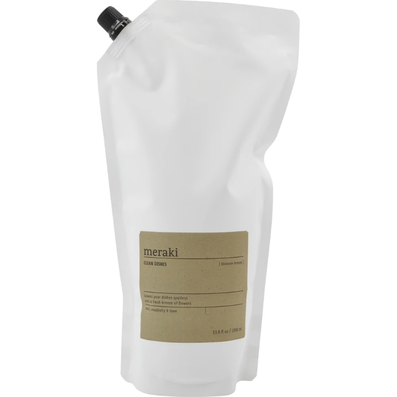 Meraki Blossom Breeze Spülmittel Nachfüllpack 1L Weiß 309776001 by Meraki color Vit
