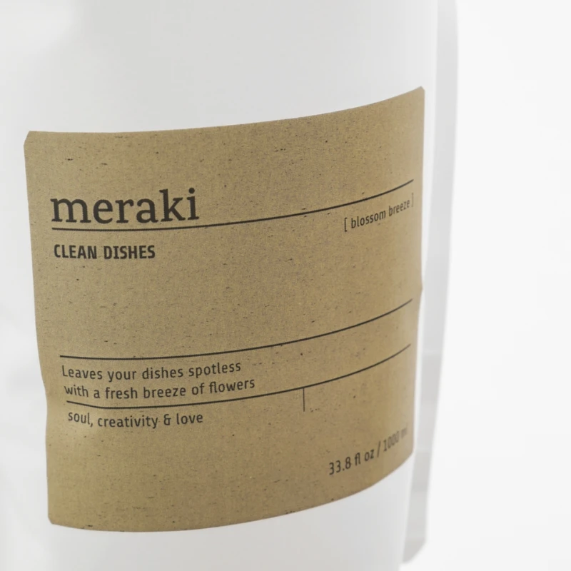 Meraki Blossom Breeze Spülmittel Nachfüllpack 1L Weiß 309776001 by Meraki color Vit