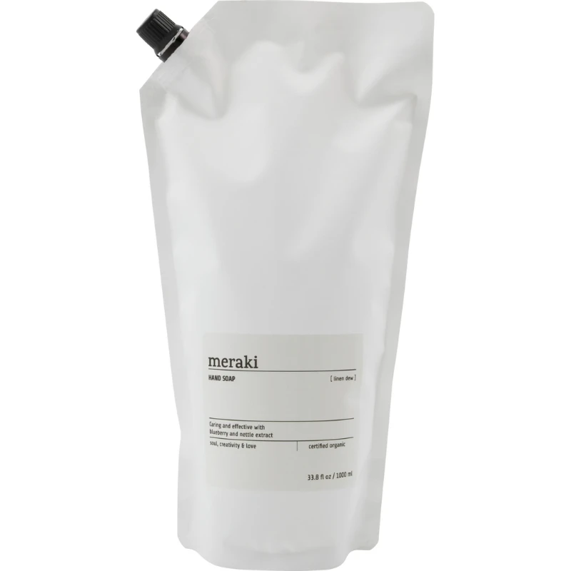 Meraki Linen Dew Handseife Refill 1000 ml, Weiß 309776002 by Meraki color Vit