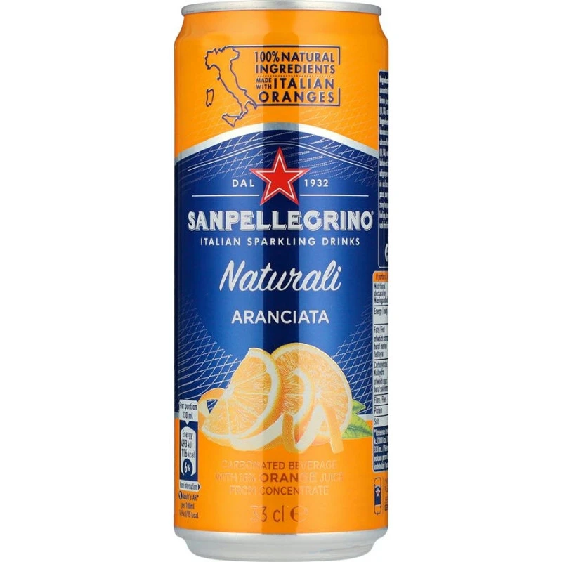 San Pellegrino Arancia / Orange 33 cl. 223604 by SANPELLEGR color Svart