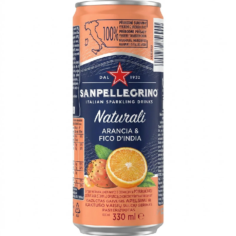 San Pellegrino Ficodindia e Arancia 33 cl. 290555 by SANPELLEGR color Svart