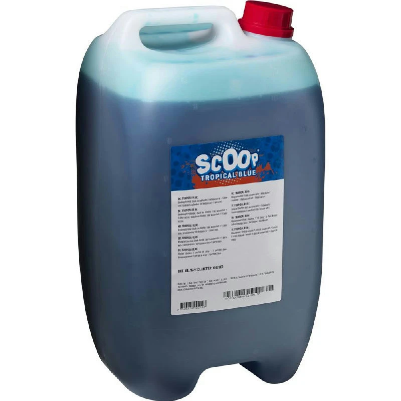 Scoop Slush-Eis Konzentrat Tropical Blue, 10L 65715 by SCOOP color Svart