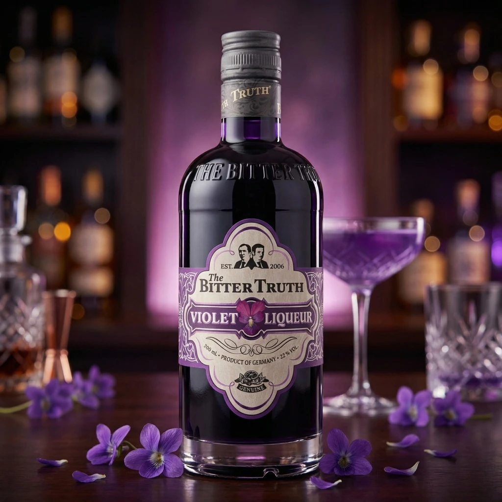 Bitter Truth Violet Liqueur 50 cl 63440 by BITTERTRUT color Svart