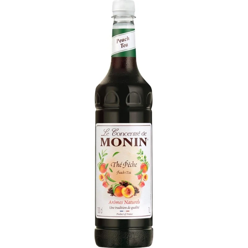 Monin Eistee Pfirsich / Fersken PET 100 cl 50663 by MONIN color Svart