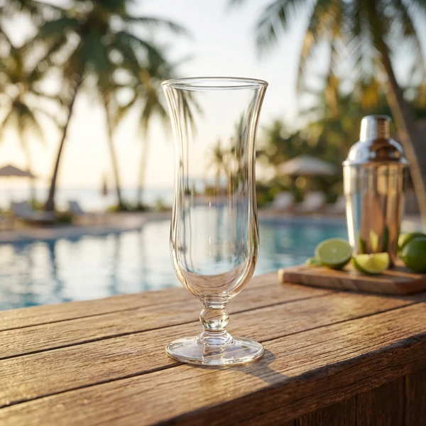 Hurricane-Glas 41 cl – Polycarbonat 9311 by Rbdrinks color Svart