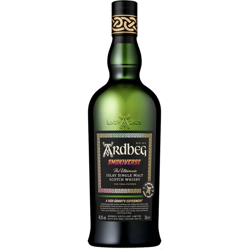 Ardbeg Smokiverse Islay Single Malt Scotch Whisky 70 cl 55131 by ARDBEG color Svart