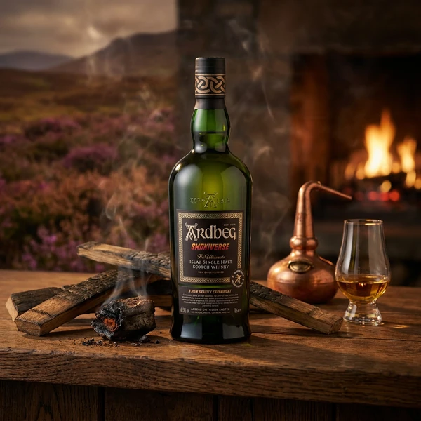 Ardbeg Smokiverse Islay Single Malt Scotch Whisky 70 cl 55131 by ARDBEG color Svart