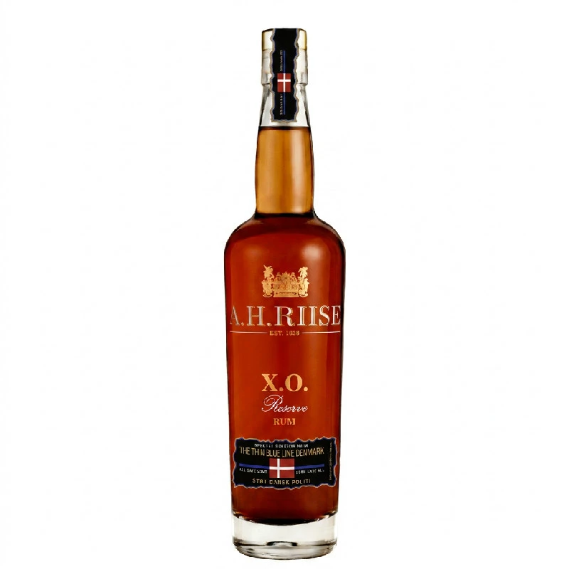 Old St. Croix XO Reserve "The Thin Blue Line" FL 70 54343 by A.H. Riise color Svart