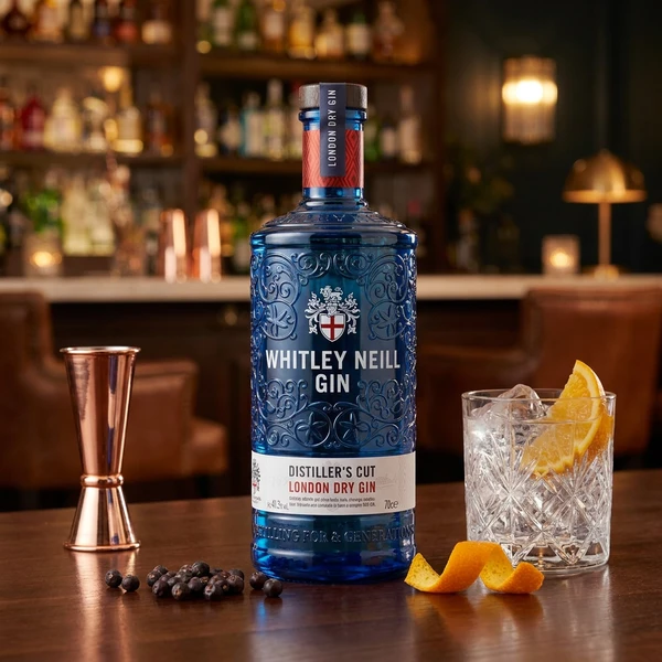 Whitley Neill Distillers Cut Gin 70 cl 09-10020668 by WHITLEYNEI color Svart